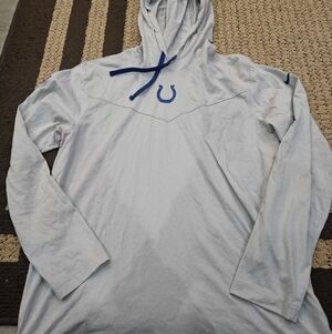 NFL Gray Onfield Apparel Hoodie Colts